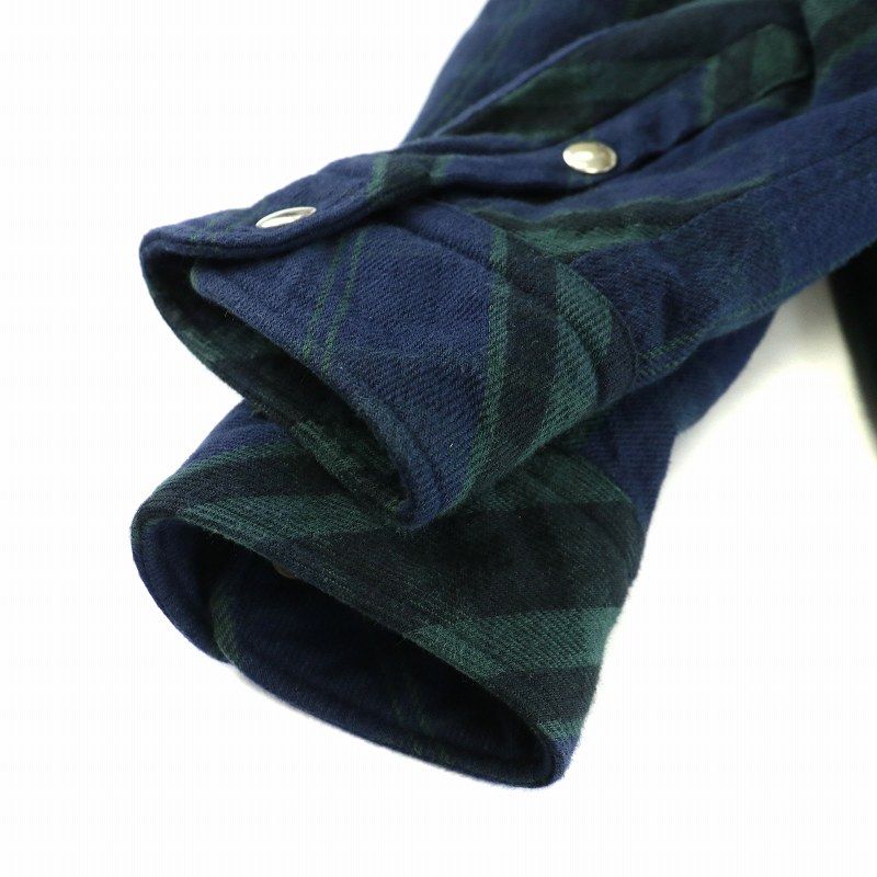 ノンネイティブ Pilgrim Surf+Supply ワーカーパフシャツジャケット