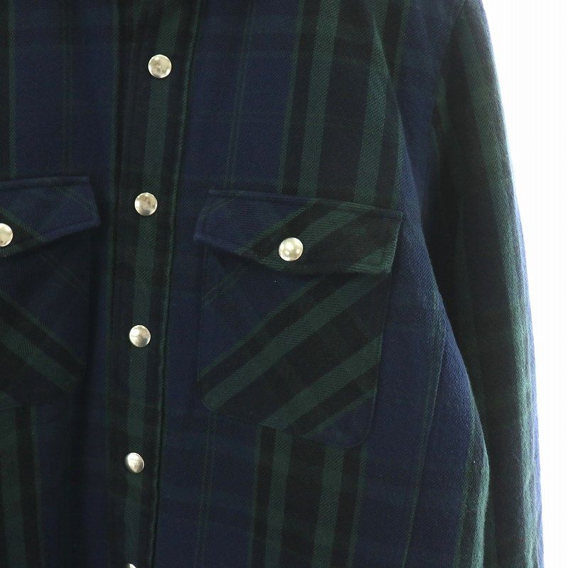 ノンネイティブ Pilgrim Surf+Supply ワーカーパフシャツジャケット