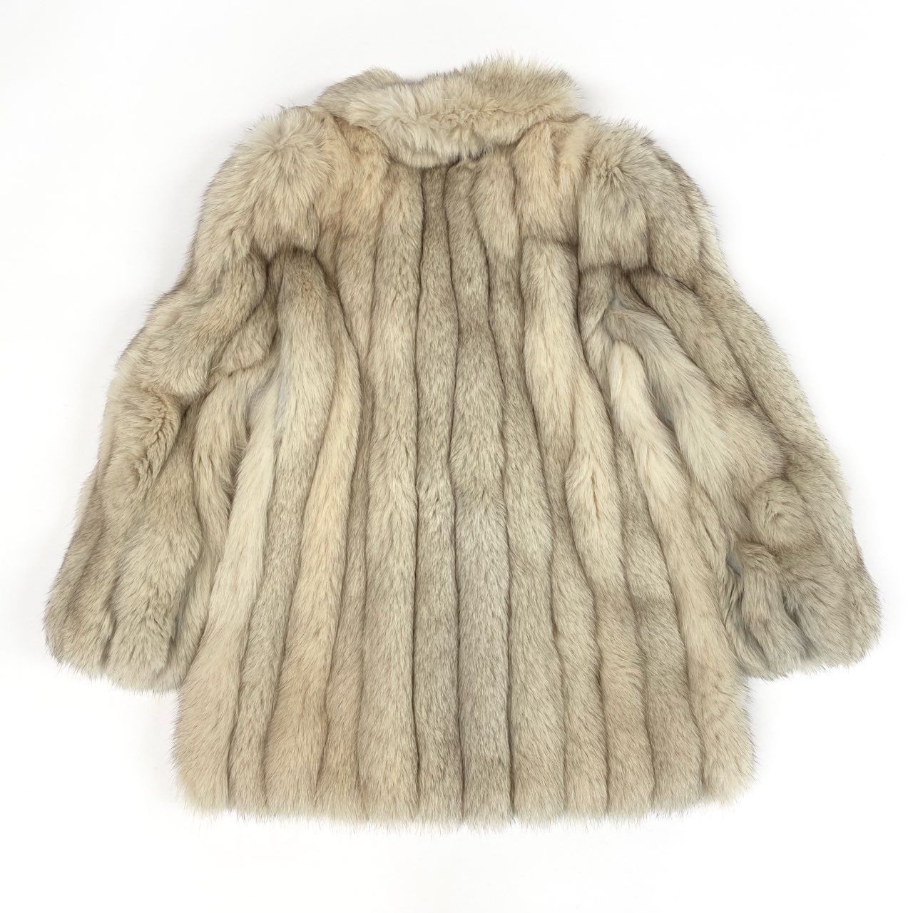 54L4 ブルーフォックス セミロングコート サイズ11号 アイボリー 本