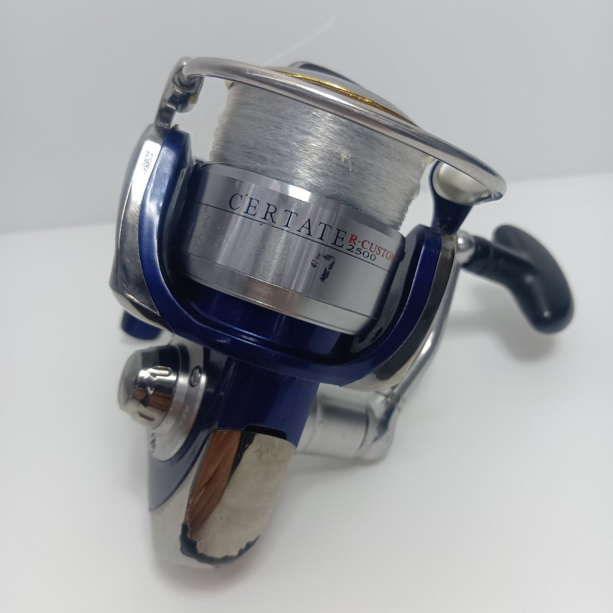 DAIWA ダイワ セルテート 2500R-カスタム キズ有 程度C スプール2個付