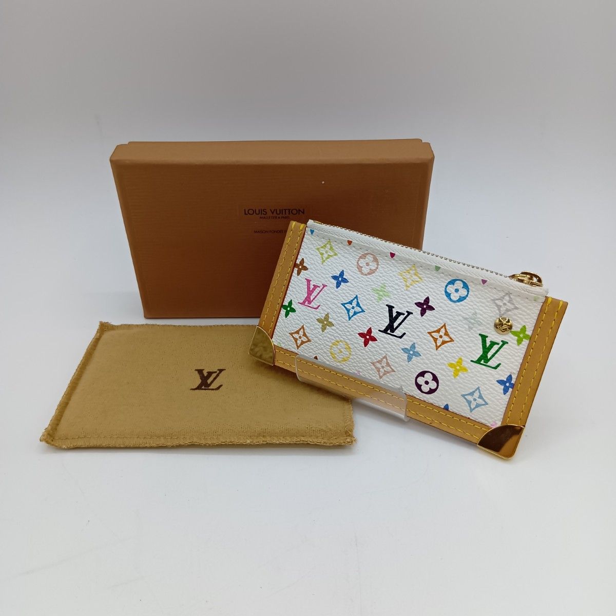 LOUIS VUITTON ルイヴィトン モノグラム マルチ ポシェットクレ コインケース M 92655