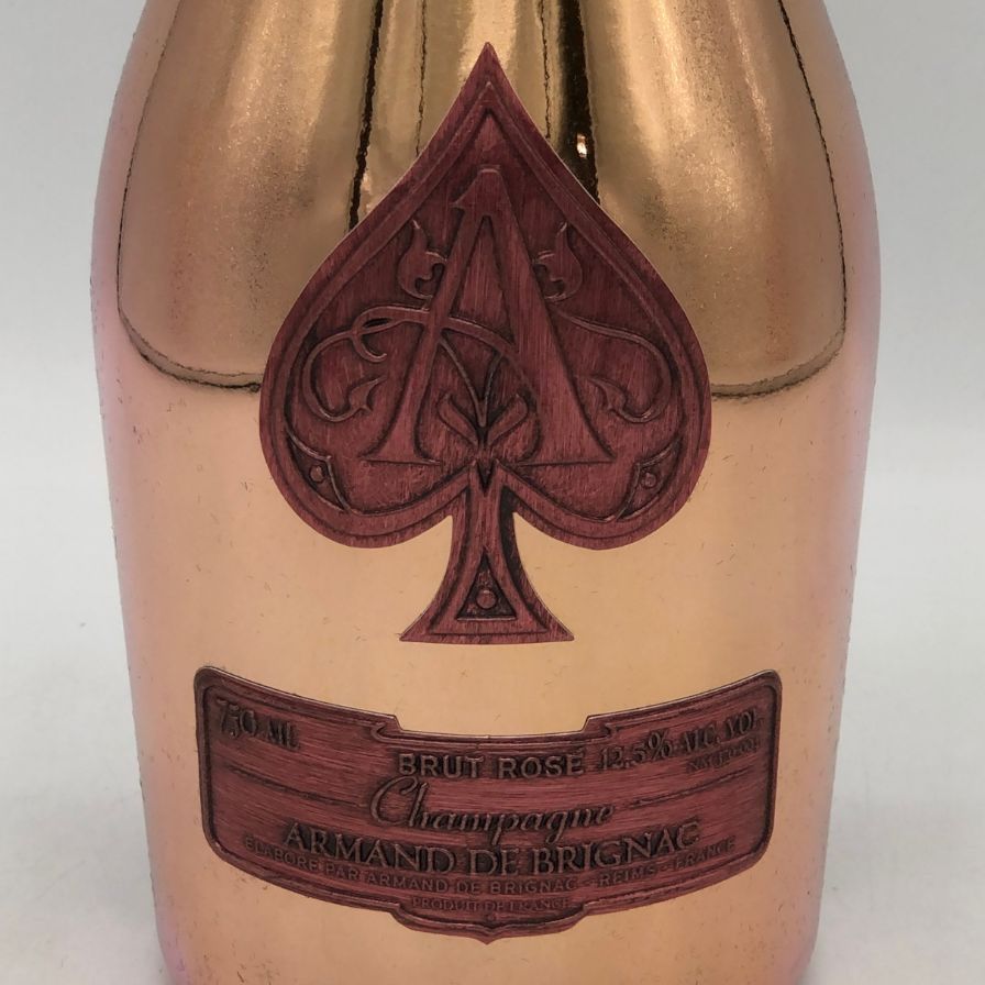 Armand de Brignac アルマンド ロゼ ブリニャック　未開栓 アルマンド ブリニャック ロゼ 750ml【未開栓】 - メルカリ