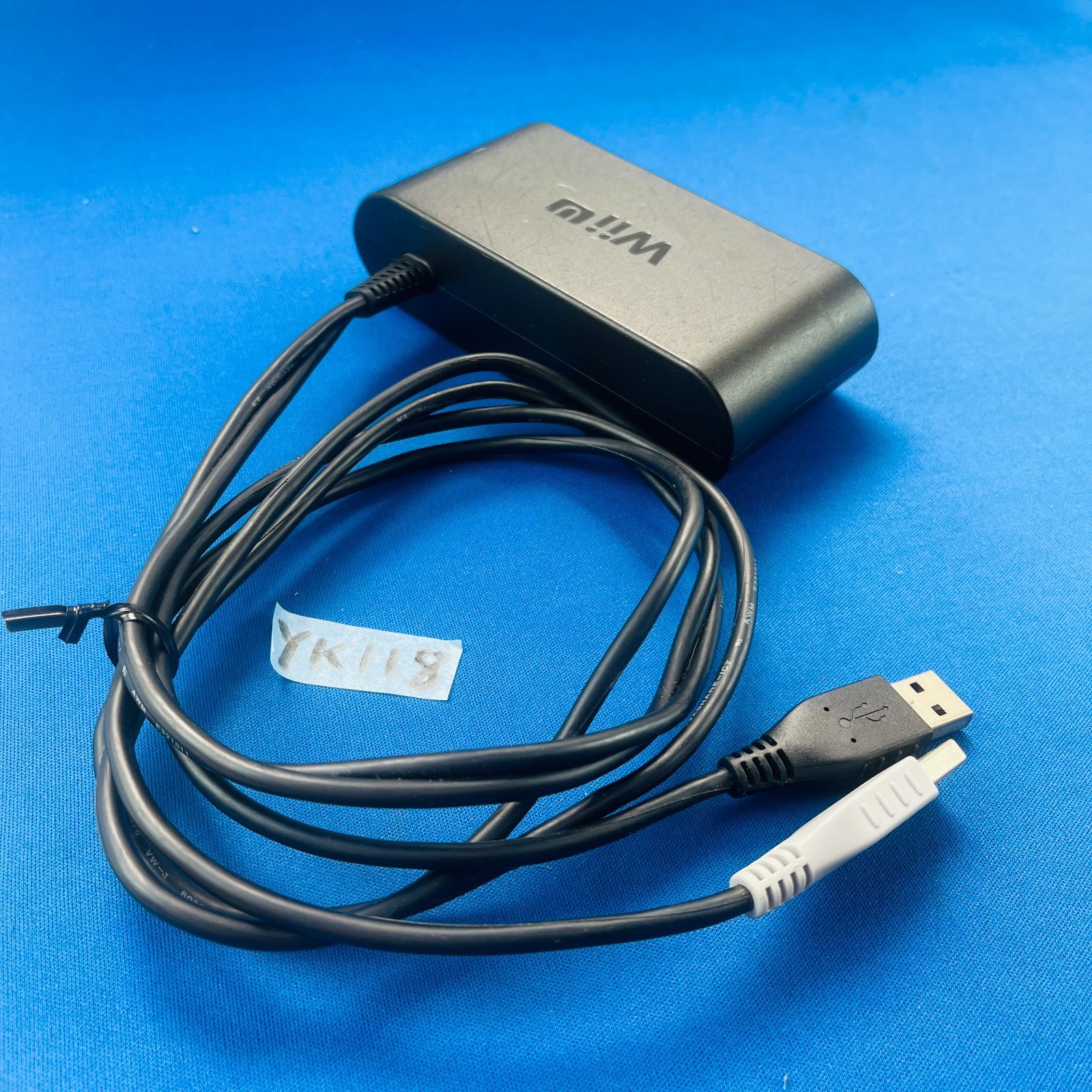 ◇YK118 任天堂純正 WiiU ゲームキューブ GAME CUBE コントローラ接続