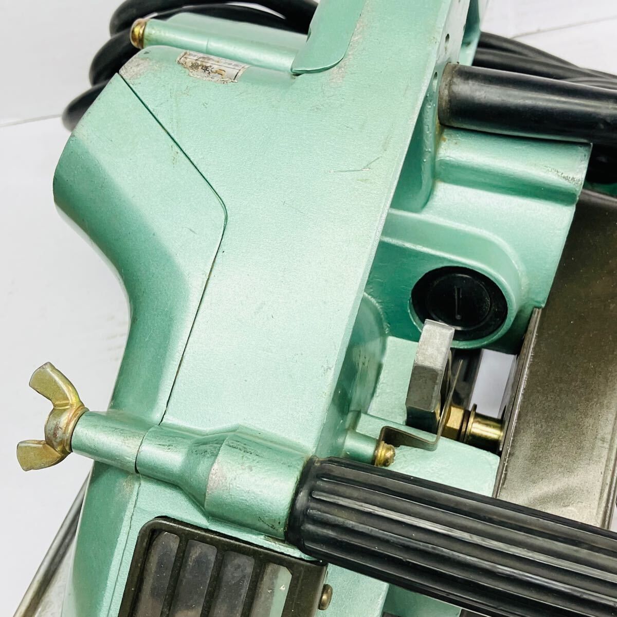  動作良好 日立 HIKOKI 21 mm ブレーキ付仕上げ溝切り ミゾキリ PG B カッター付き その他 切断工具 切断機