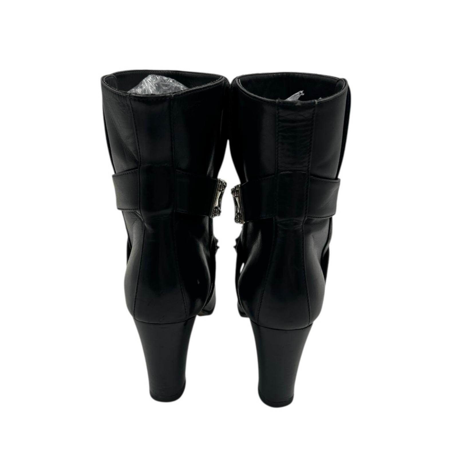 ルイヴィトン LOUIS VUITTON ショートブーツ ポインテッドトゥ チャン