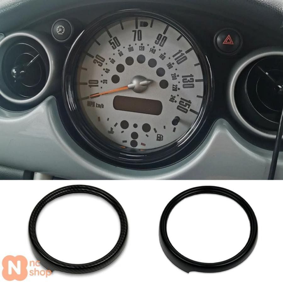 ミニクーパー R 50 52 53 37043 スピードメータートリムリングカバー装飾ステッカースタイリングカー