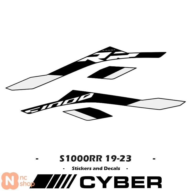 BMW S 1000 RR 19 23 20 21 22 バイク ステッカー フル 車両 フェアリング シェル デカール ライン カスタム マット グロス