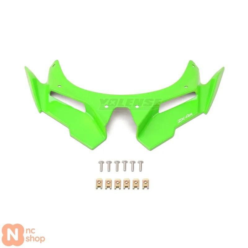 JT(即購入可能) バイクフロントフェアリングウイングレット 空力ウイングシェルカバー