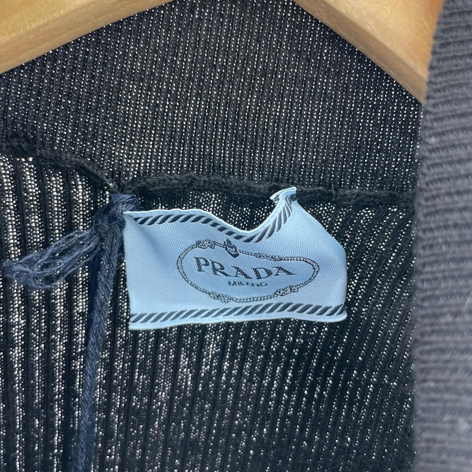 PRADA ハイネックニットセーター 42 ブラック