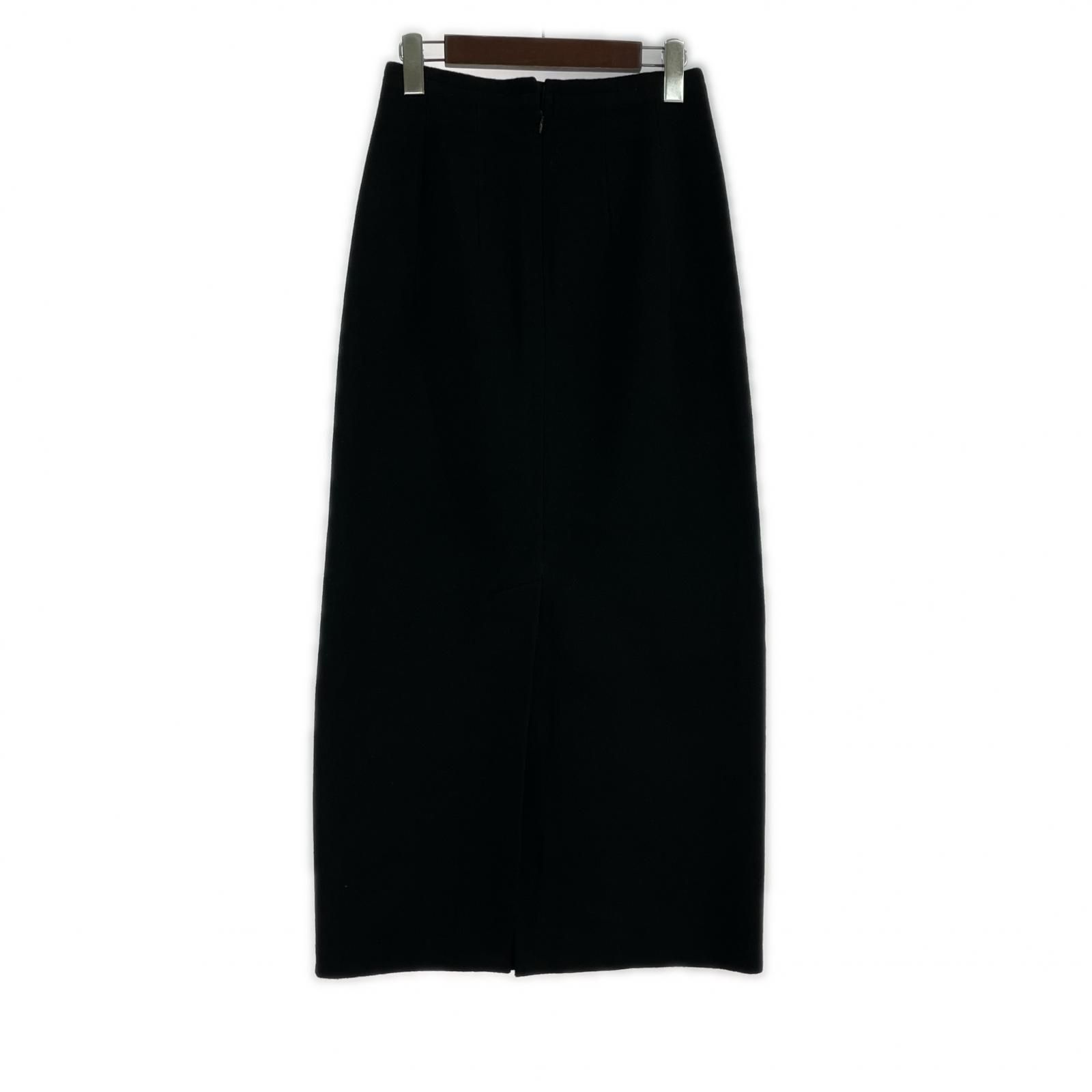 Yohji Yamamoto POUR HOMME ウールスカート ブラック