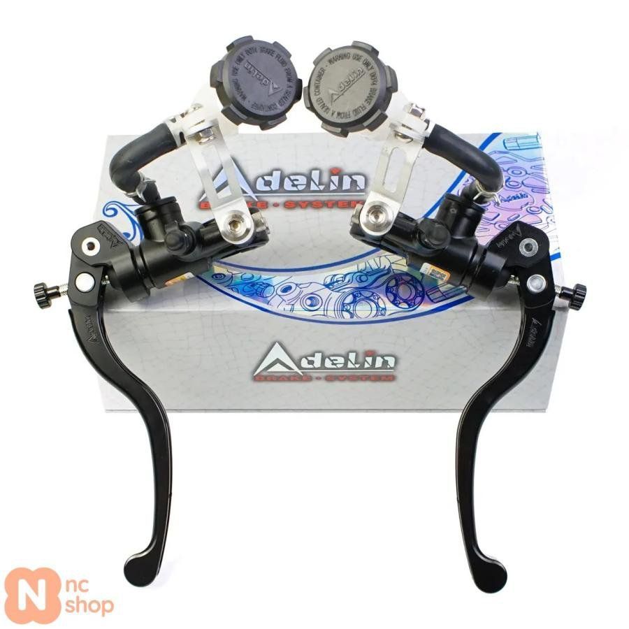 汎用アデリンバイク 二輪ラジアルマウントブレーキマスターシリンダークラッチレバーバイク用油圧ポンプブレーキレバー