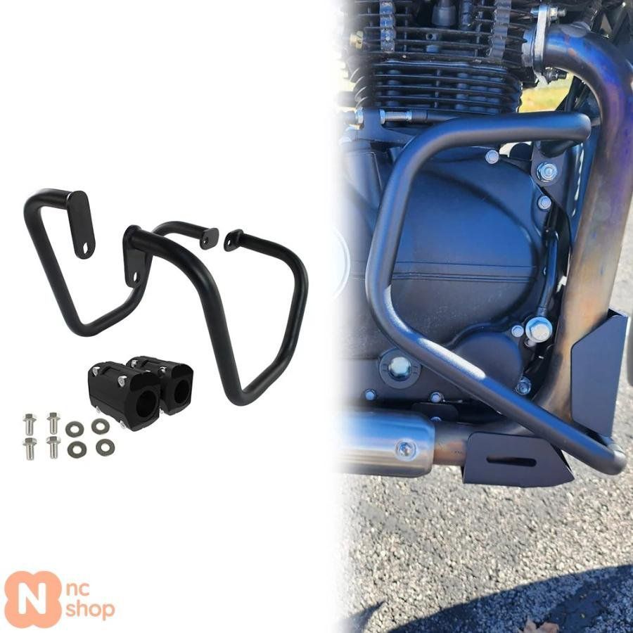 ロイヤルエンフィールド ヒマラヤン 2016 2025 スクラム 411 バイク エンジン ガード クラッシュバー バンパー フレーム