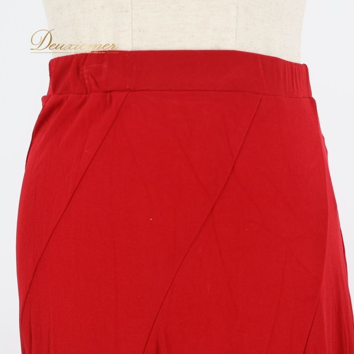 社交ダンス 衣装 スカート レッド系 チャコット Chacott 赤 レッスン