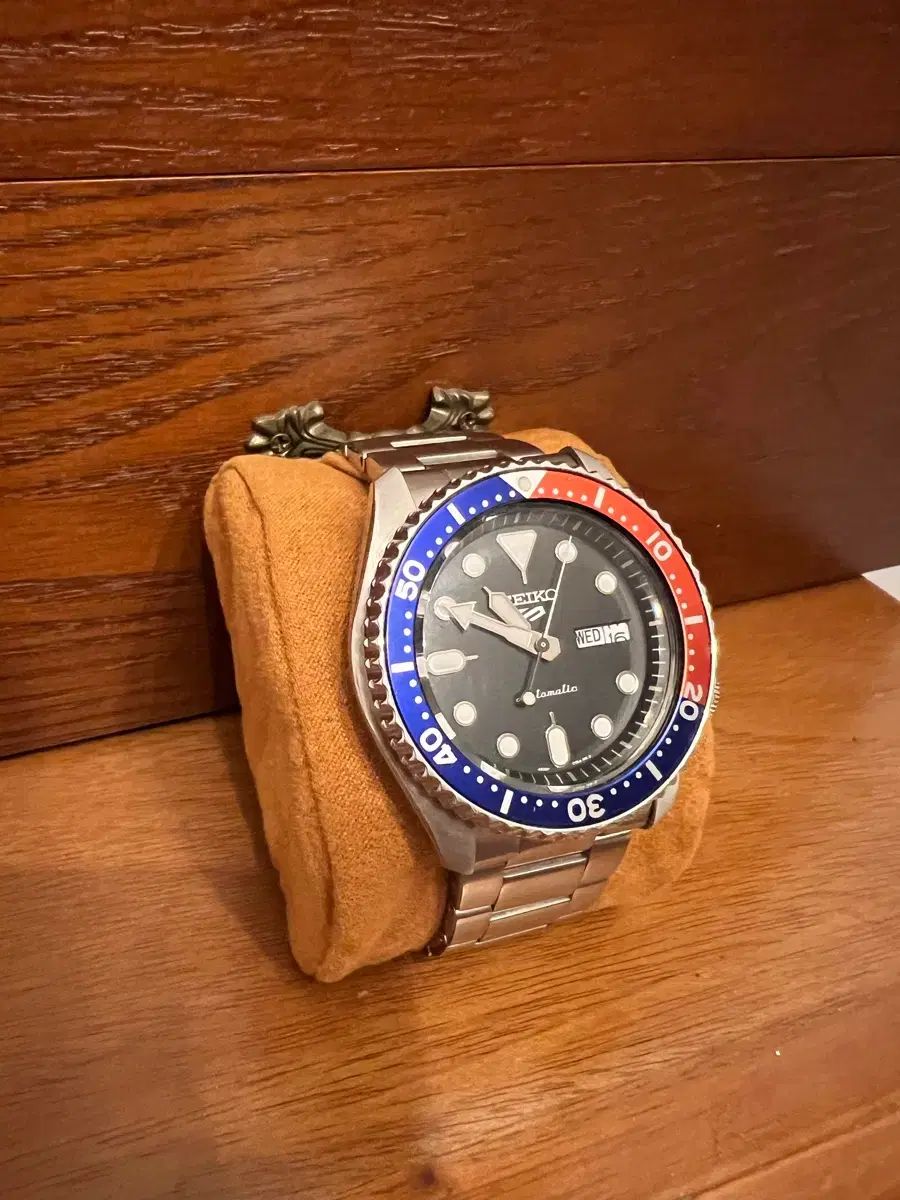 SEIKO スポーツ メタル時計 ペプシ