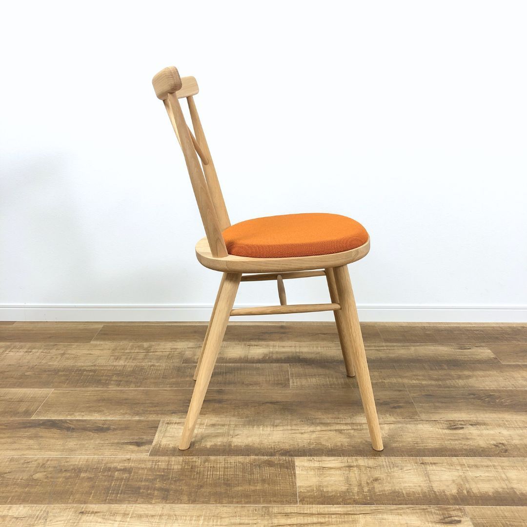 karimoku CONTRACT omi Armless Chair PURE OAK オレンジ カリモク