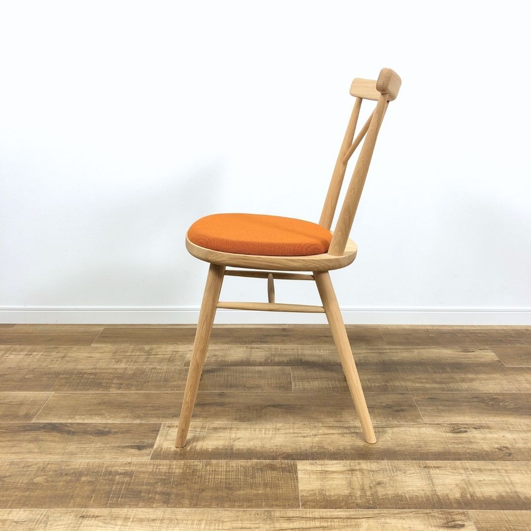 karimoku CONTRACT omi Armless Chair PURE OAK オレンジ カリモク
