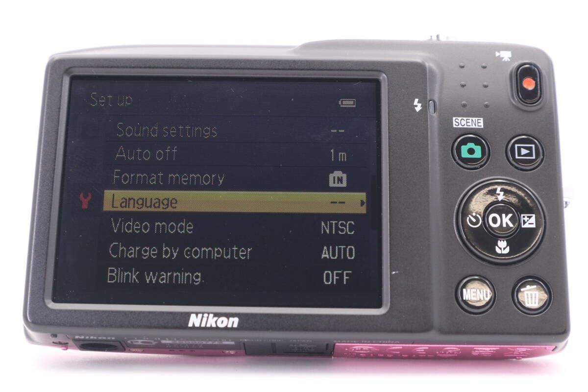 Nikon COOLPIX S2700 ニコン コンパクトデジタルカメラ ピンク (f11121