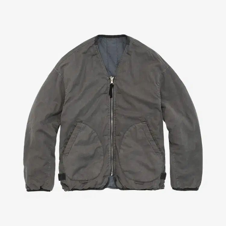 2 25 fw ポリテル リバーシブル ライナー ジャケット セージ グレー ジェイド