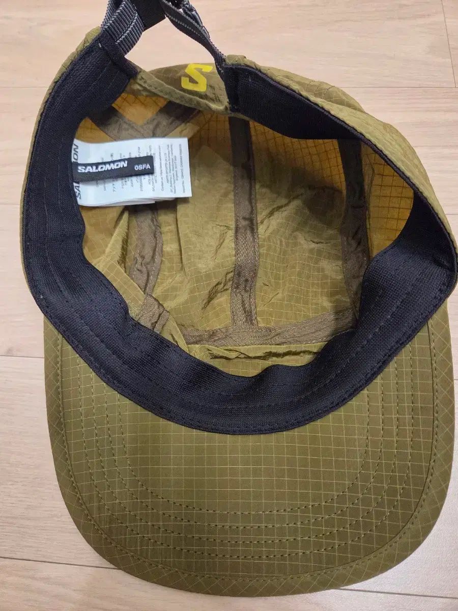SALOMON サロモン リップストップ キャンプキャップ ダークブラウン