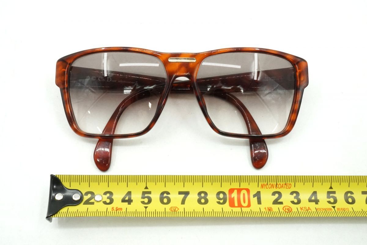 クリスチャン ディオール ムッシュ ヴィンテージ 58□14 サングラス