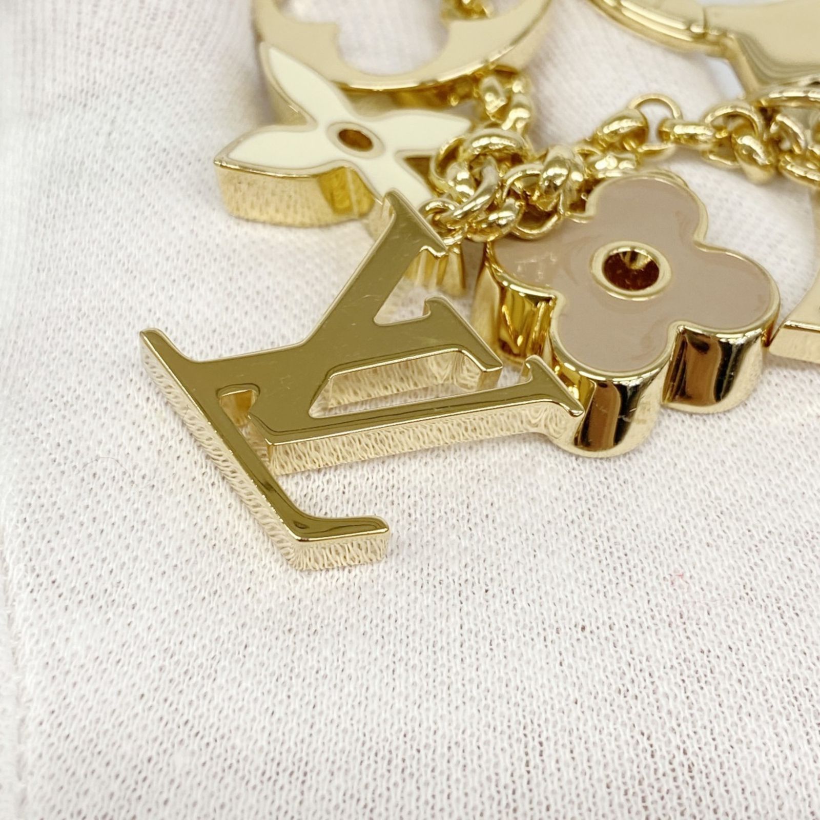 ルイ・ヴィトン(Louis Vuitton) ルイ・ヴィトン キーホルダー フルール