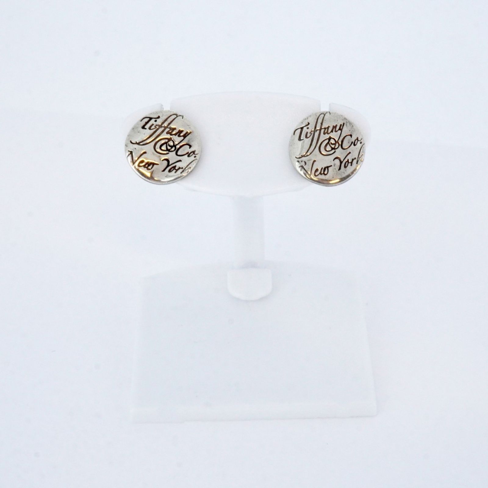 ティファニー(Tiffany) ティファニー ピアス ノーツ サークル シルバー