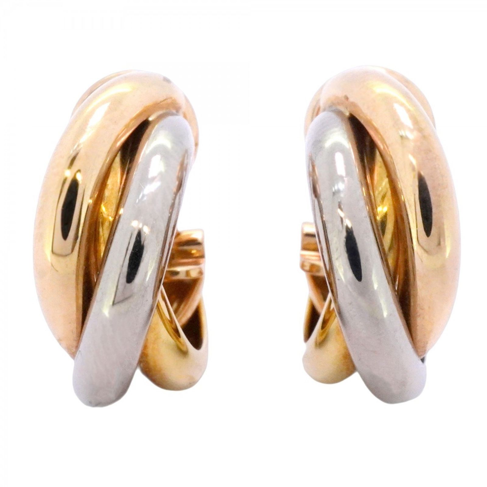 カルティエ(Cartier) カルティエ ピアス トリニティ 18KYG イエロー