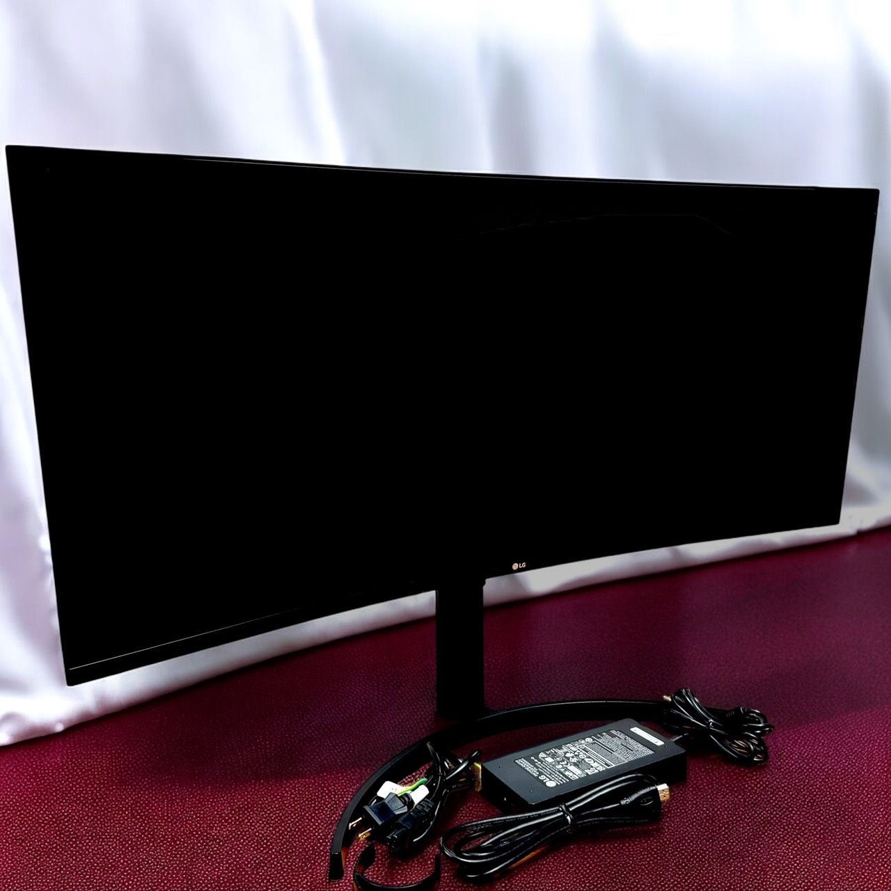 ☆送料無料 極美品 LG 35WN75C B 湾曲 モニター ディスプレイ 35インチ