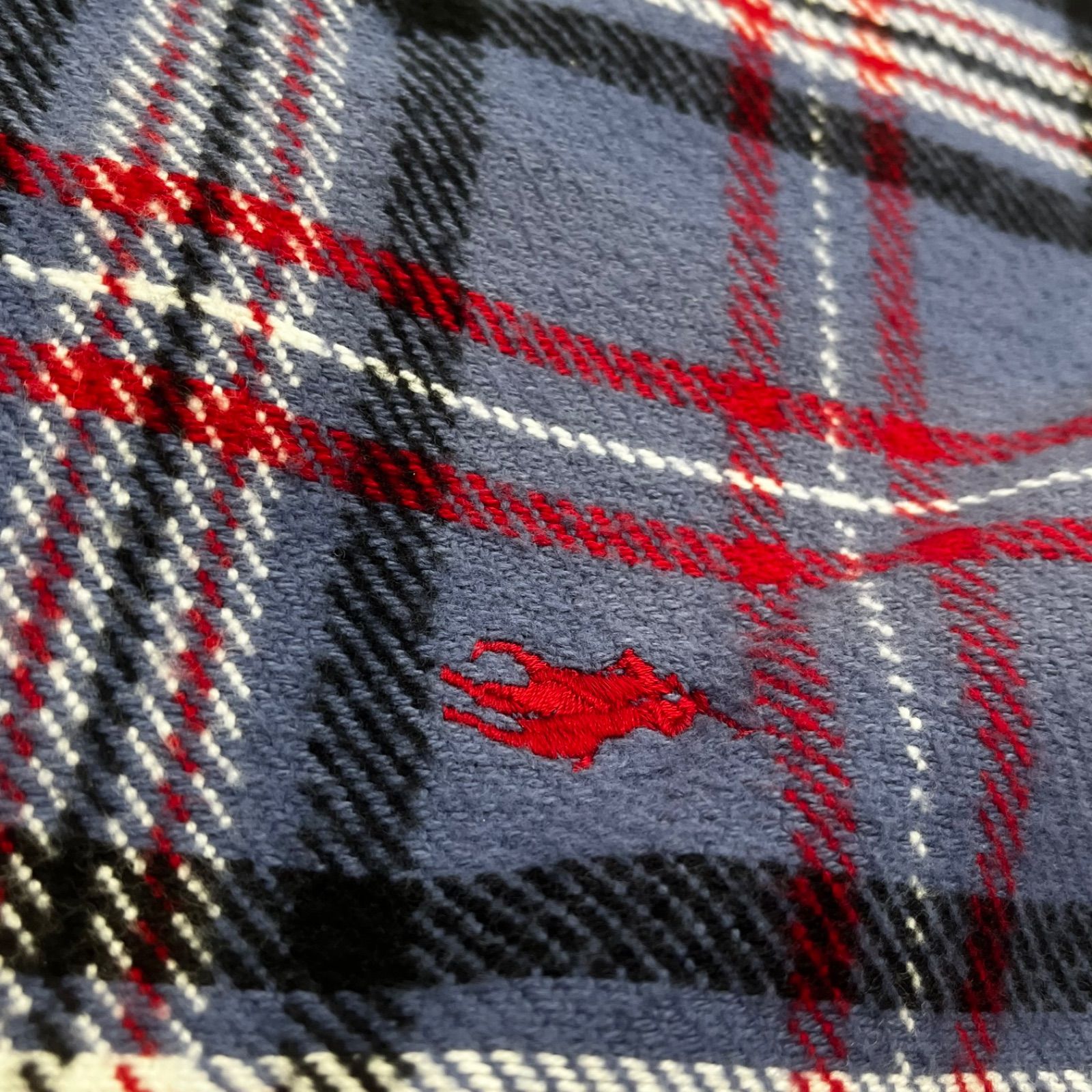 Ralph Lauren ラルフローレン ブランケット ハーフケット チェック柄