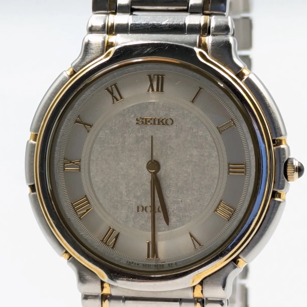 SEIKO DOLCE セイコー ドルチェ メンズ腕時計 5E31-6E10 コンビカラー