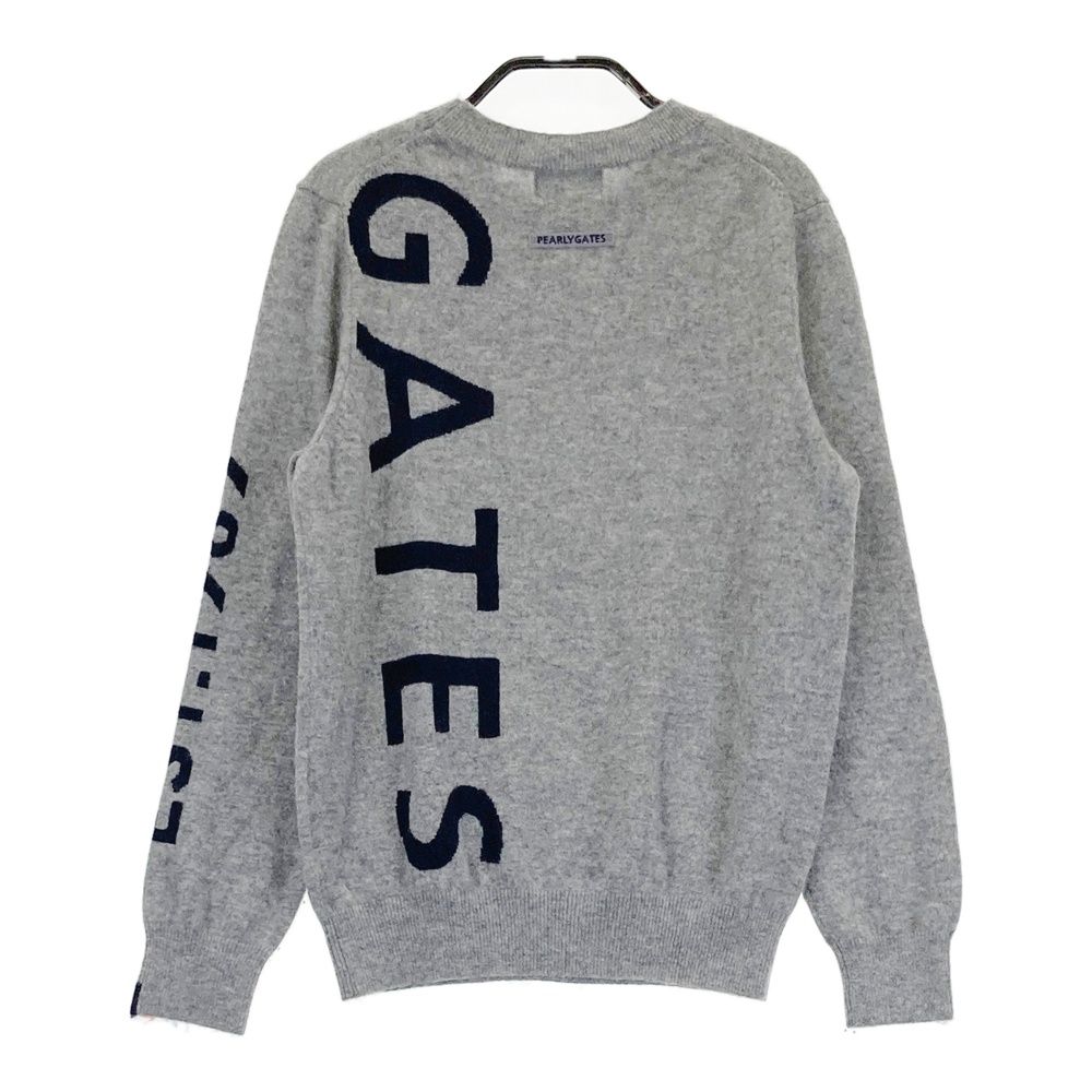サイズ：0 PEARLY GATES パーリーゲイツ カシミヤ ニットセーター