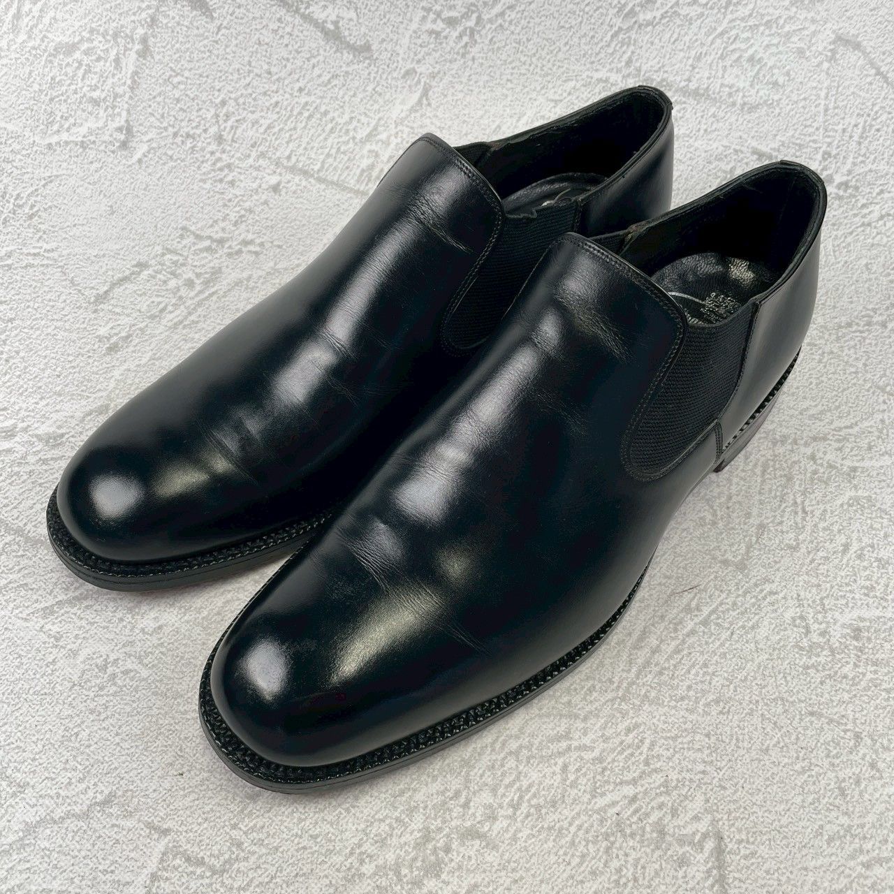  Church s チャーチ Sidegoa サイドゴア セミスクエア プレーン ローカット 黒 ブラック 80 F UK 8 26 5 cm W 3419 ドレス ビジネスシューズ ブーツ 革靴