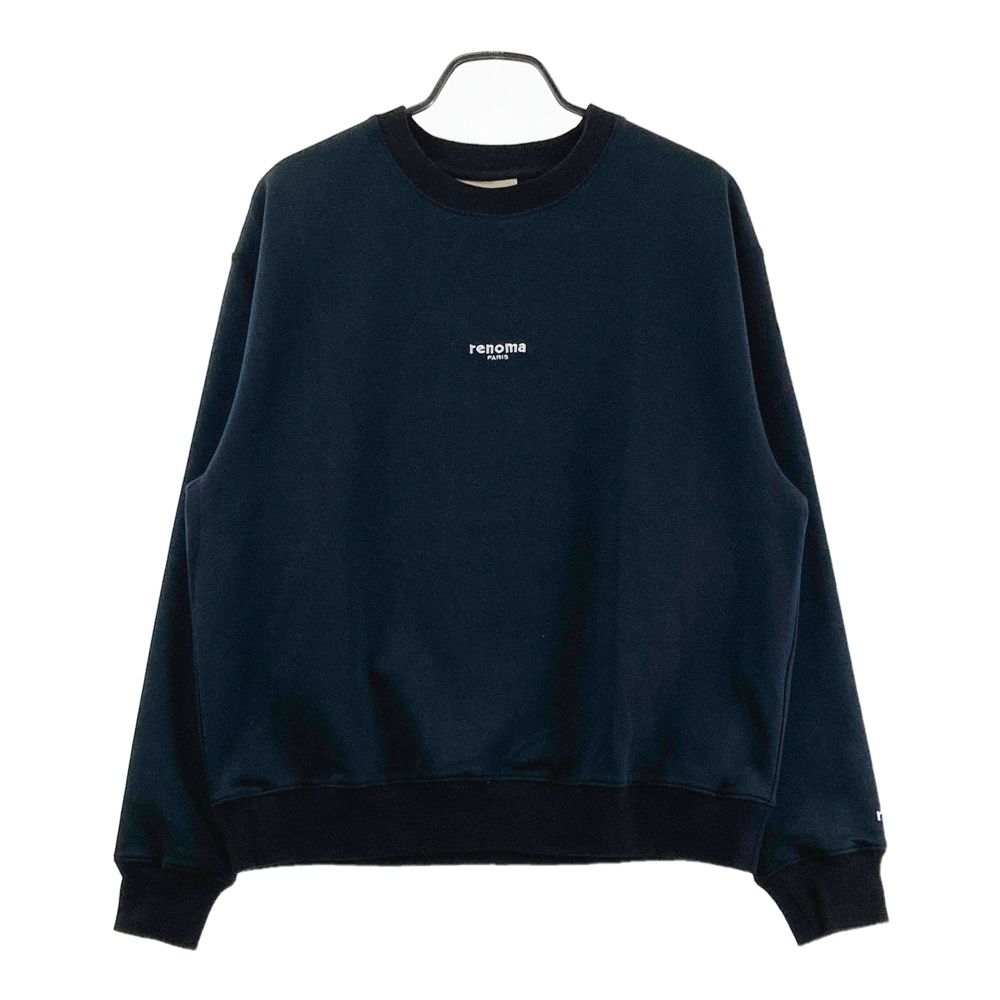 サイズ M RENOMA GOLF レノマゴルフ 長袖トレーナー ブラック系 ゴルフウェア メンズ ストスト