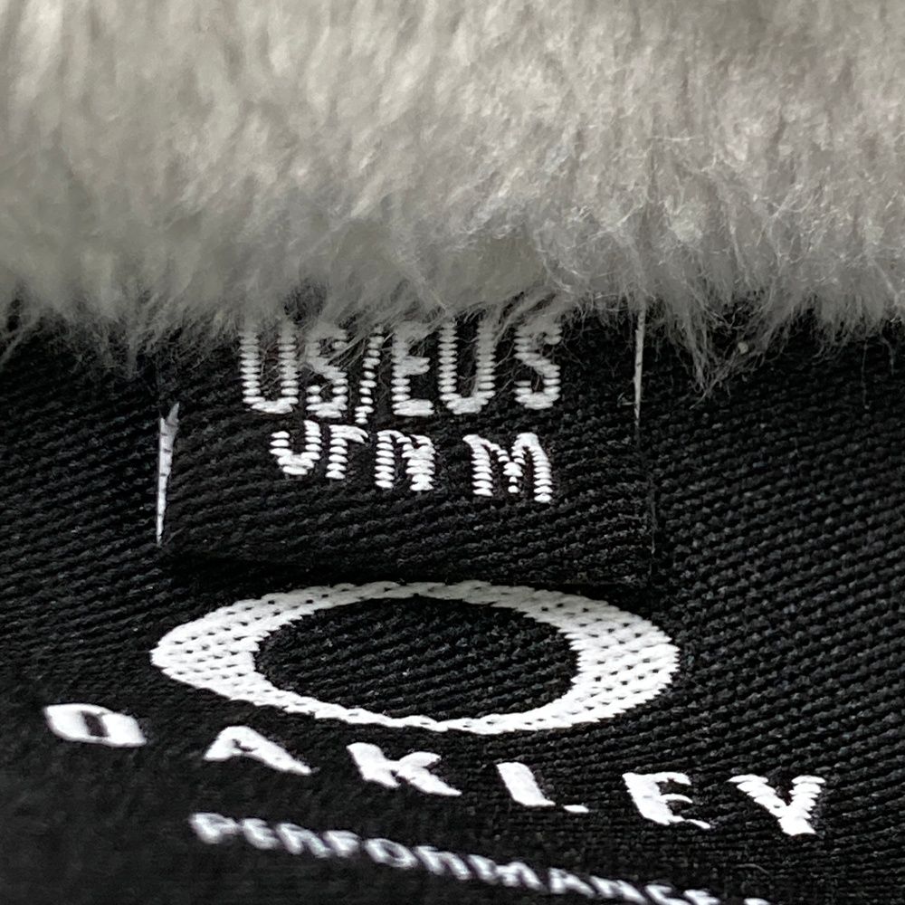 サイズ：M OAKLEY オークリー ハーフジップ 長袖ブルゾン グレー系