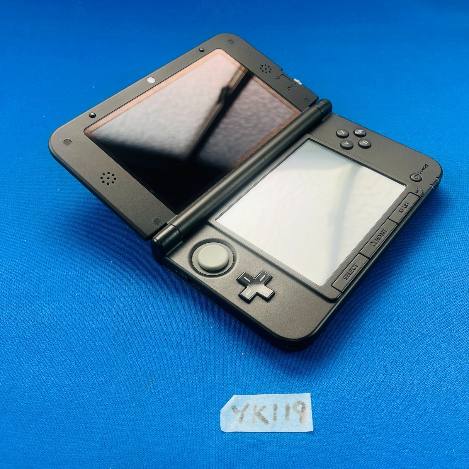 ◇YK119【箱付き】3DSLL ブラック SPR-001(JPN) 本体・専用タッチペン