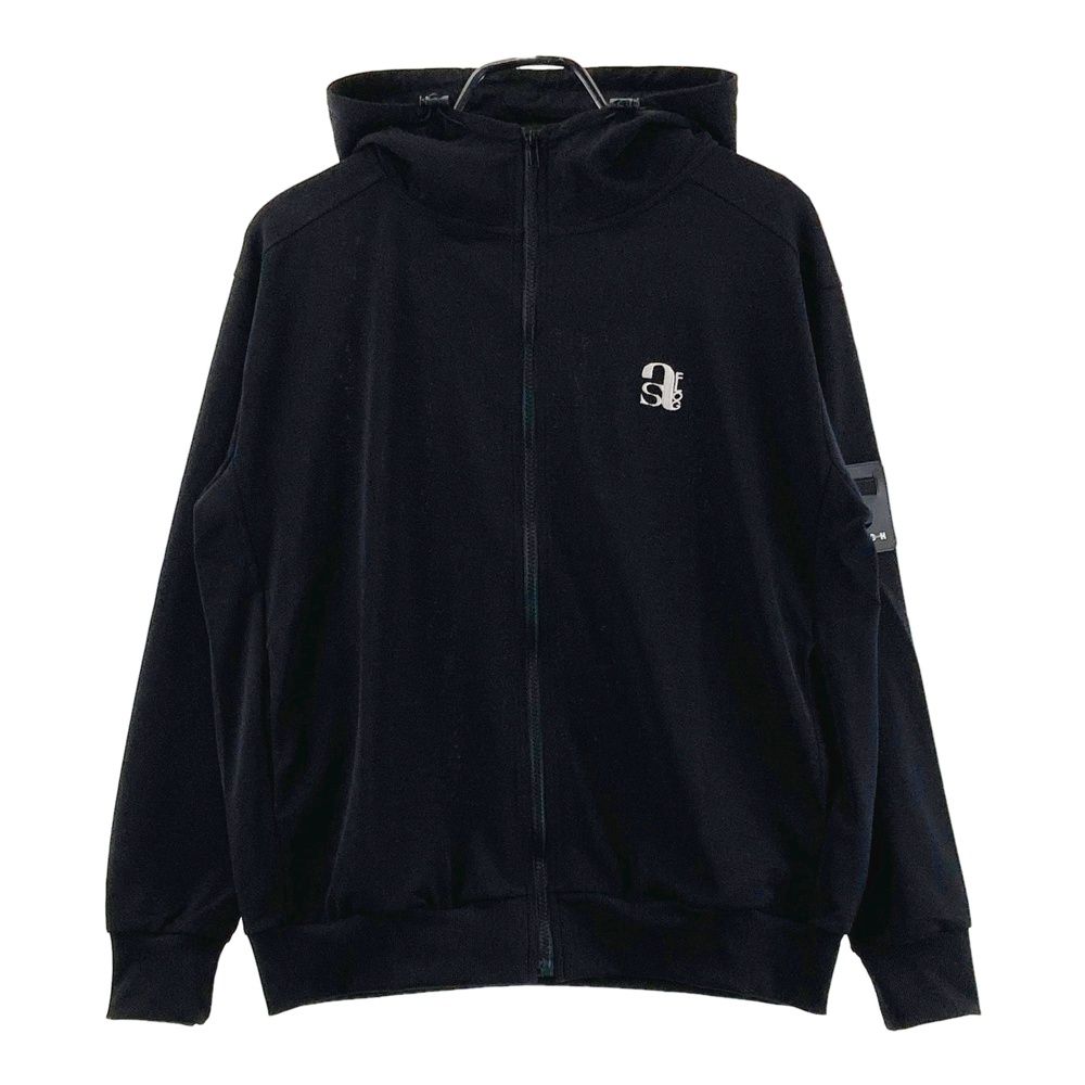 サイズ ML ANTIQUA GOLF アンティカゴルフ × STCH ジップジャケット ブラック系 ゴルフウェア レディース ストスト