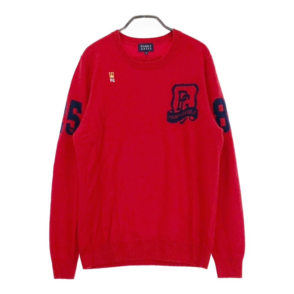 サイズ：6 PEARLY GATES パーリーゲイツ カシミヤ ニットセーター 25