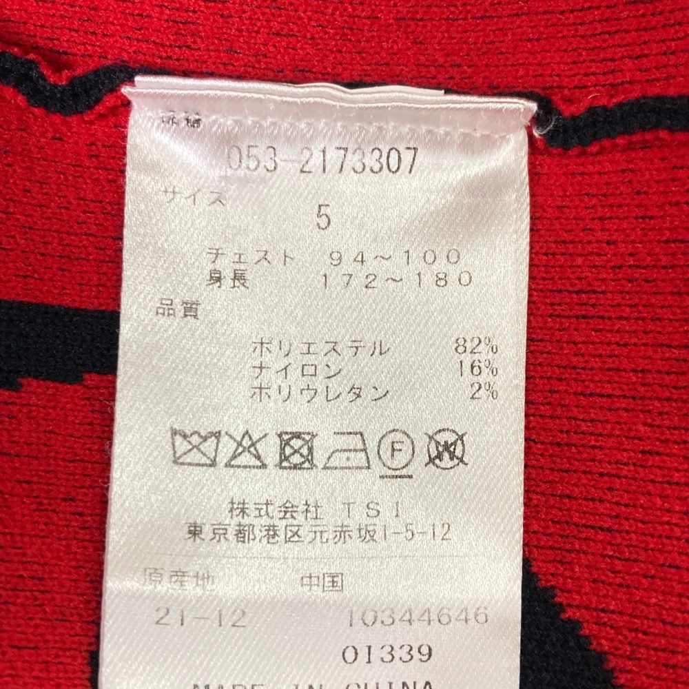 サイズ：5 PEARLY GATES パーリーゲイツ 2022年 ニットベスト