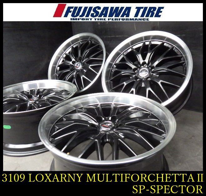 3109 B LOXARNY Ⅱ SP SPECTOR 20 x 9 0 J 5穴 PCD 114 3 38 4本