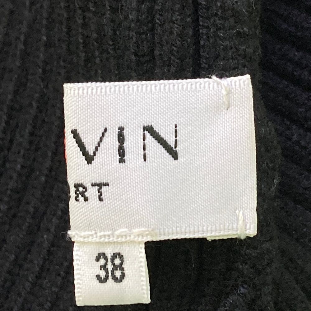 サイズ：38 LANVIN SPORT ランバン スポール 裏地付 ニット ジップ