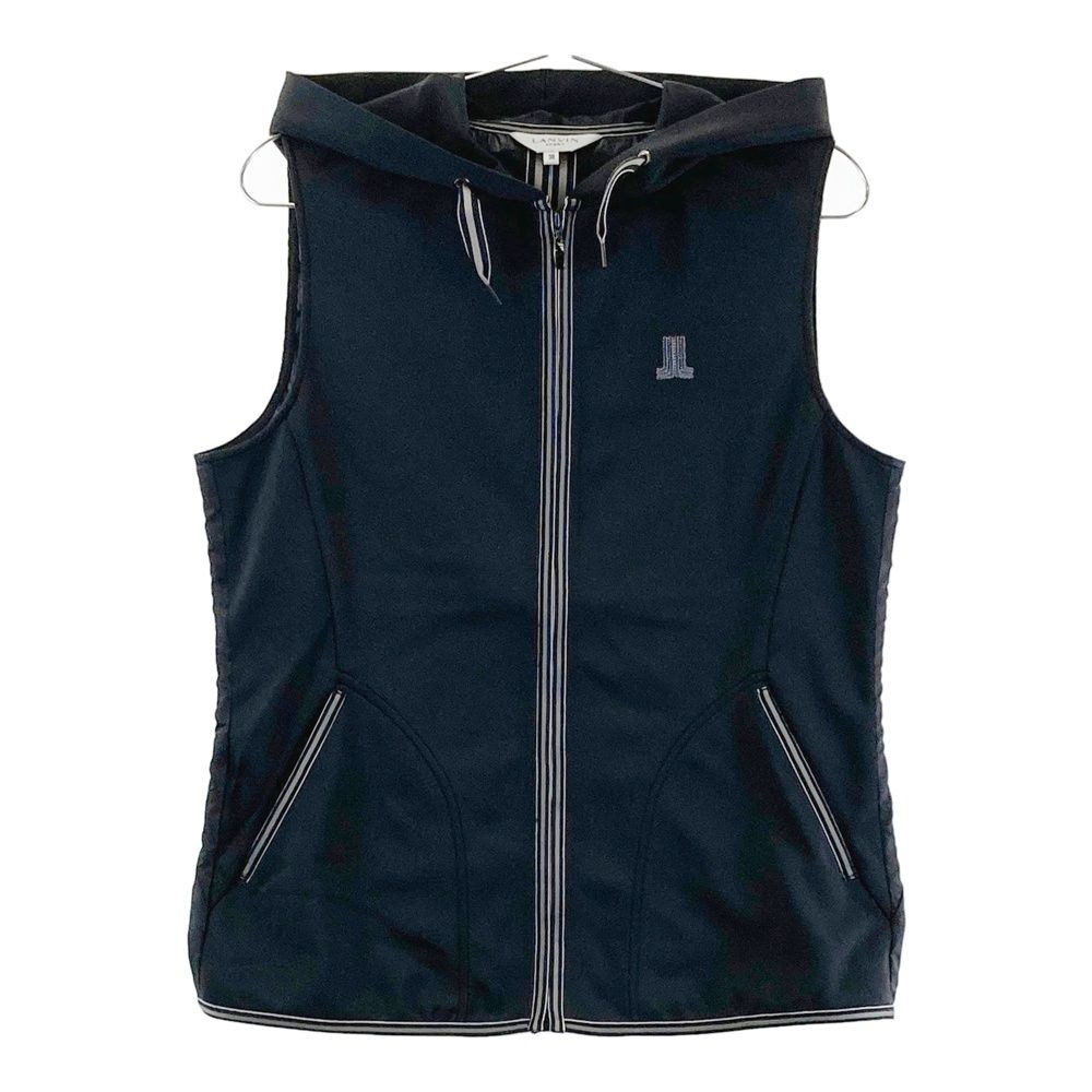 サイズ：38 LANVIN SPORT ランバン スポール フード付 ジップベスト