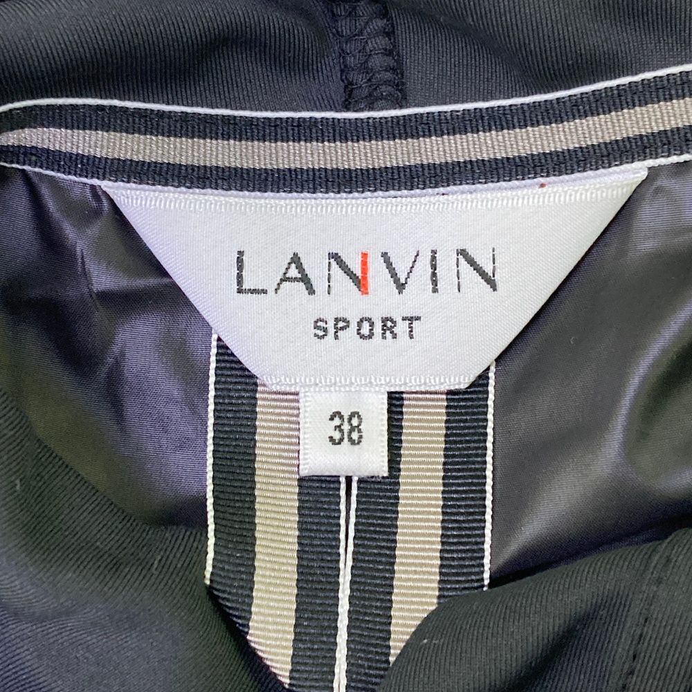 サイズ：38 LANVIN SPORT ランバン スポール フード付 ジップベスト