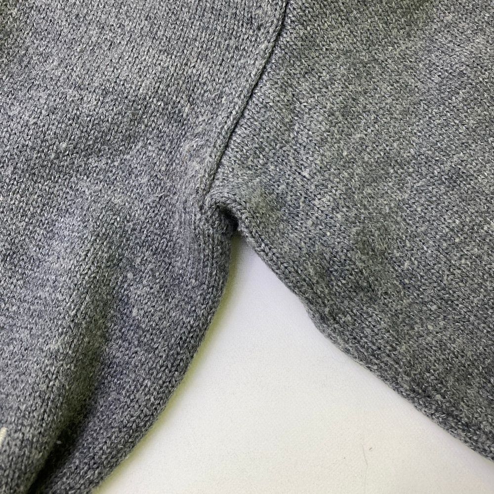 サイズ：38 LANVIN SPORT ランバン スポール ニットワンピース グレー