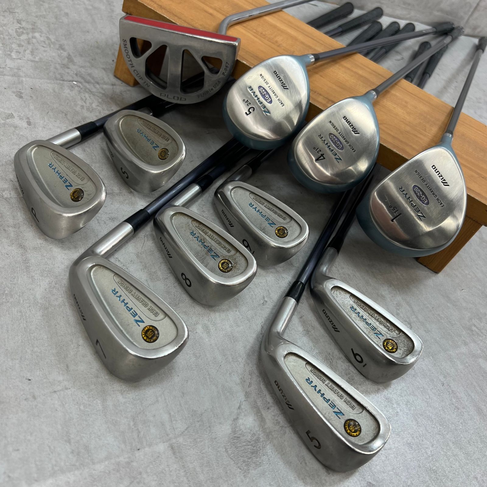 ミズノ ゼファー レディースゴルフ クラブセット 11本 L 右利き用