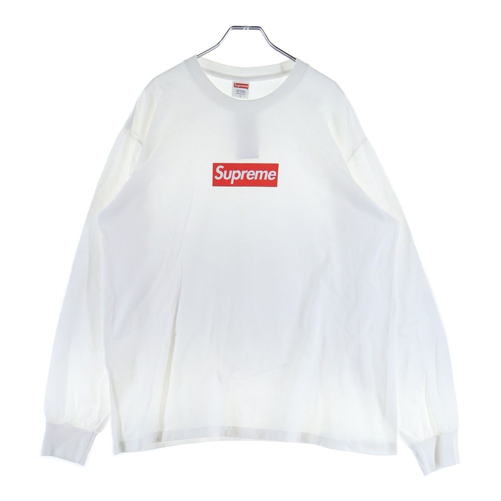 Supreme ボックスロゴプリント 長袖カットソー Lサイズ シュプリーム SUPREME (シュプリーム) Box Logo L/S Tee ボックスロゴ プリント