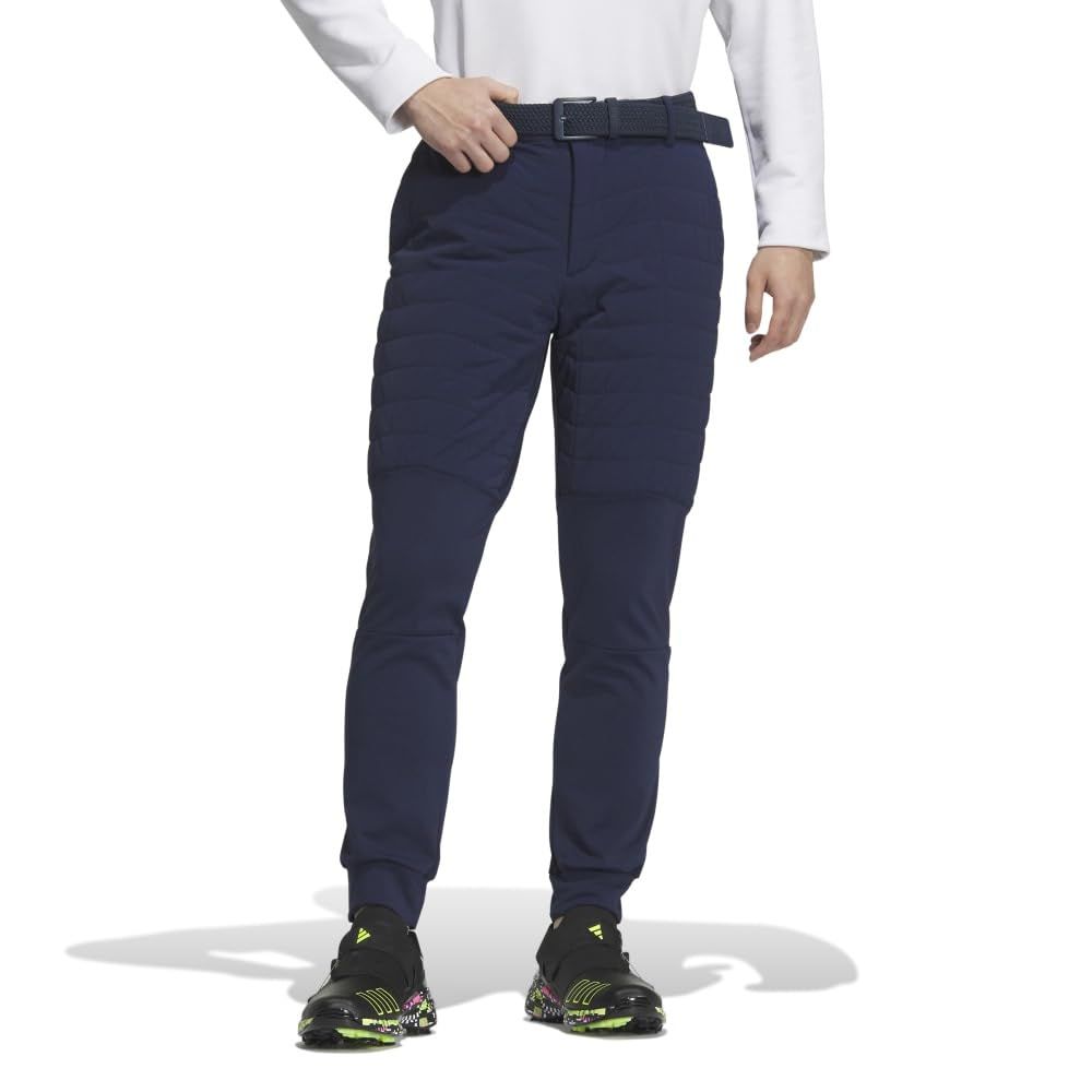 アディダスゴルフ ゴルフパンツ COLD.RDY キルトコンビネーション ジョガーパンツ メンズ カレッジネイビー 85