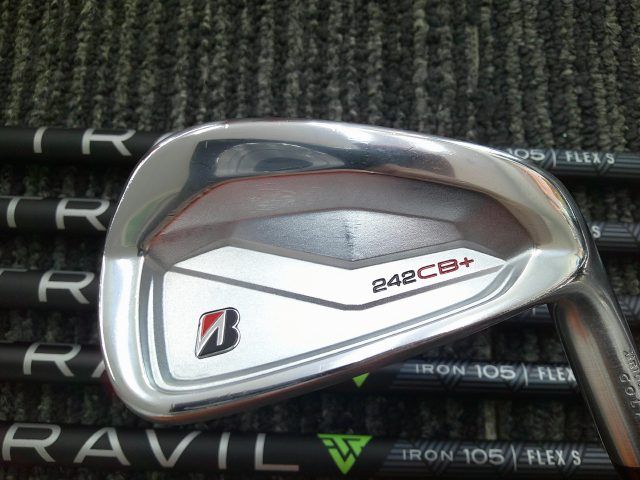 中古 アイアンセット ブリヂストン 242CB+/TRAVIL IRON 105/S/24[6887