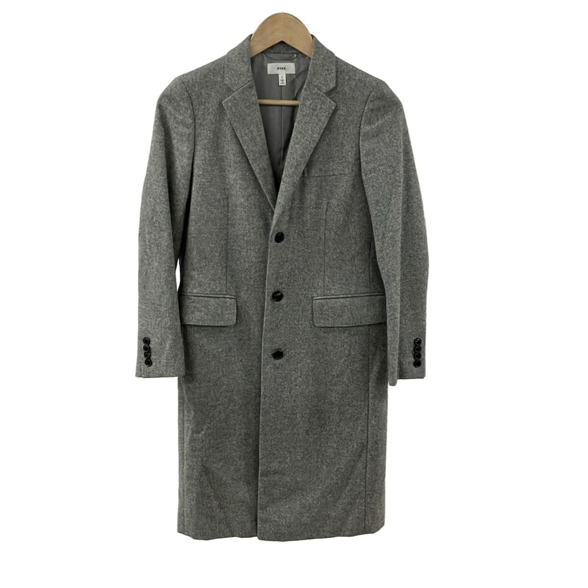 HYKE ハイク コート サイズ1 S レディース - グレー 長袖 冬