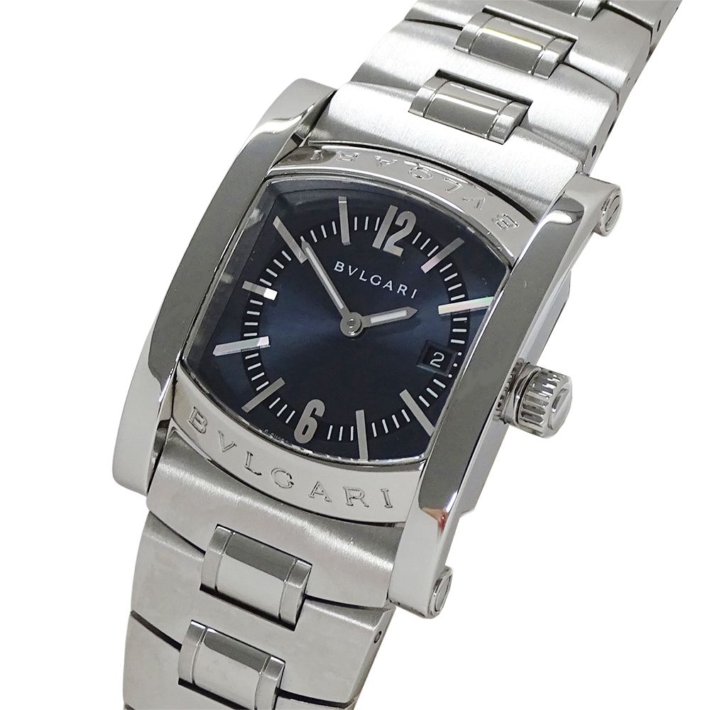 ブルガリ BVLGARI 時計 ボーイズ ブランド アショーマ デイト クオーツ