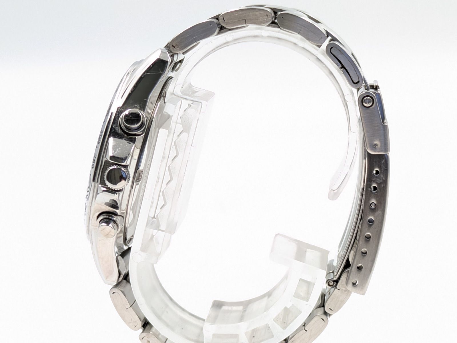 メンズ SEIKO セイコー クロノグラフ 7T92-0DW0 シルバー メンズ腕時計 